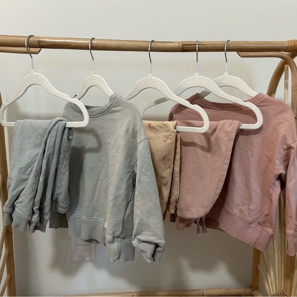 Pehr 2T mauve French terry jogger - Picture 5 of 5